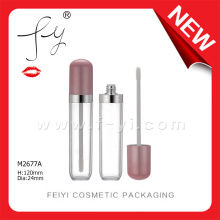 Flat Clear Plastic Hot Sale Lip Gloss Tube